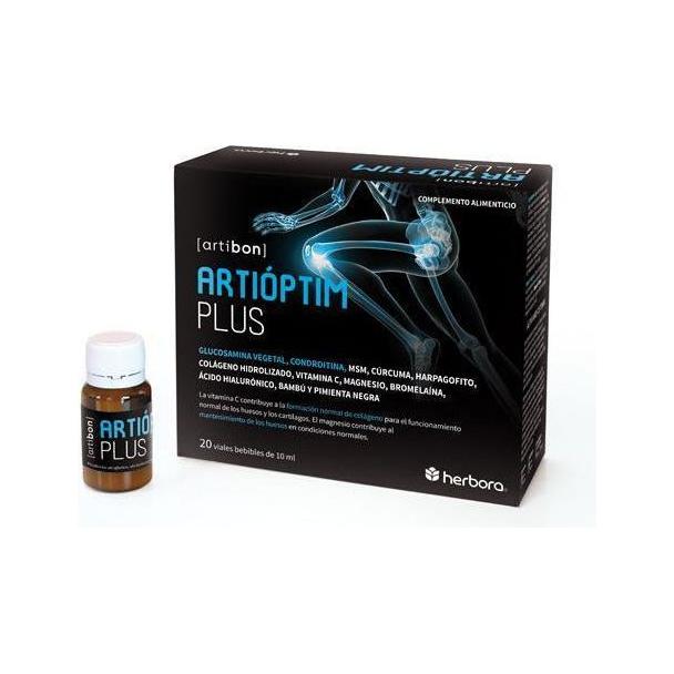 Artioptim Plus 20 Viales | Herbora - Dietetica Ferrer
