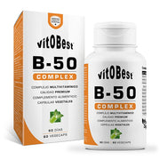 Vitamina B50 Complex 60 cápsulas | Vitobest - Dietetica Ferrer