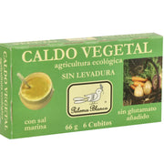 Caldo sin Levadura Cubitos Ecologicos 66 gr | Paloma Blanca - Dietetica Ferrer