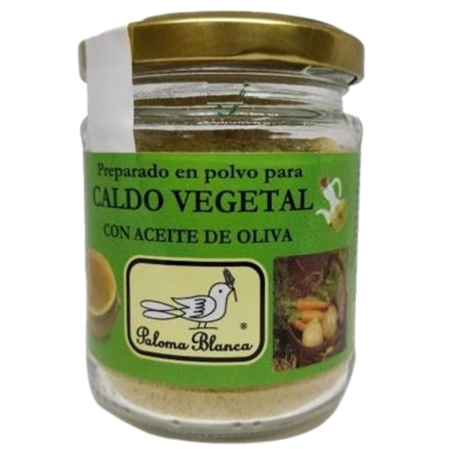 Caldo Vegetal en Polvo Ecologico 125 gr | Paloma Blanca - Dietetica Ferrer