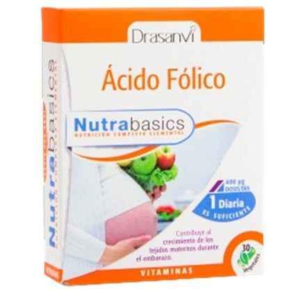 Acido Folico 30 Capsulas | Drasanvi - Dietetica Ferrer