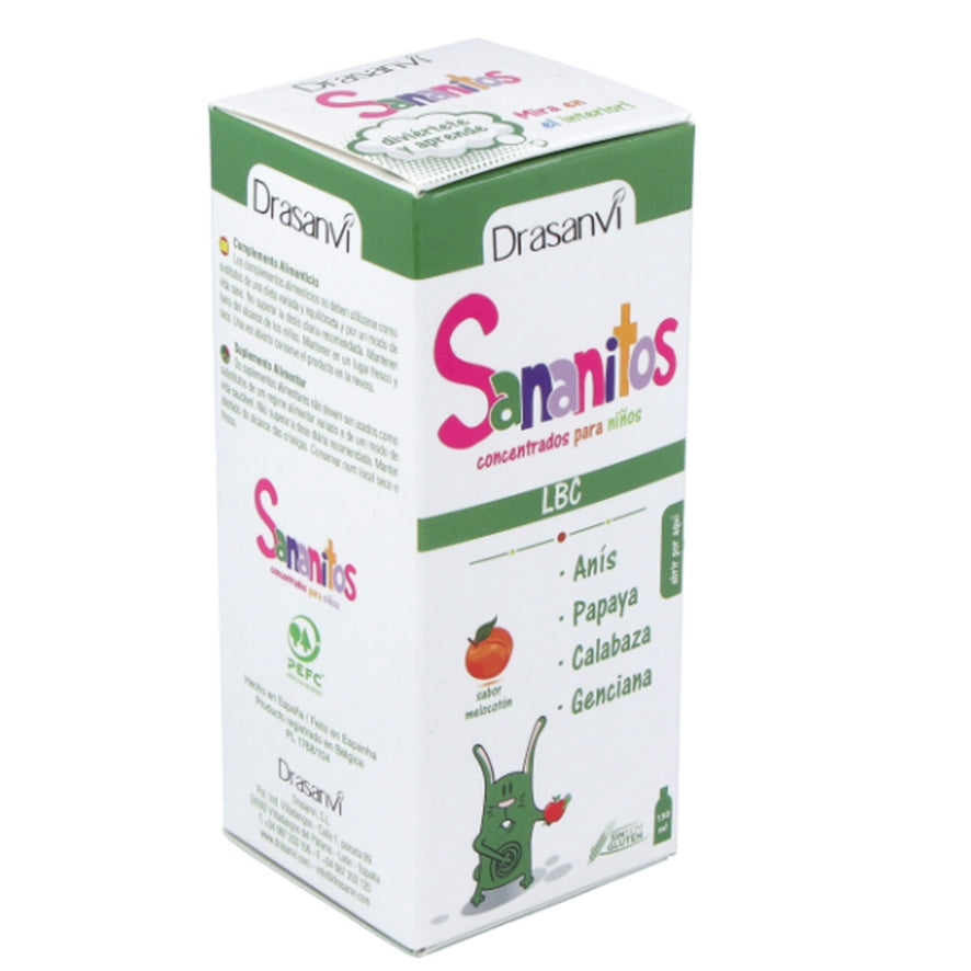 Sananitos Lbc Jarabe 150 ml | Drasanvi - Dietetica Ferrer