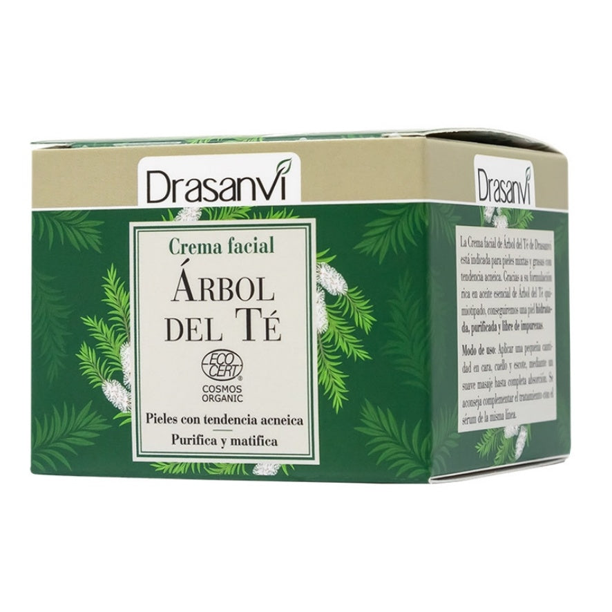 Crema Facial Arbol de Te Ecocert Bio 50 ml | Drasanvi