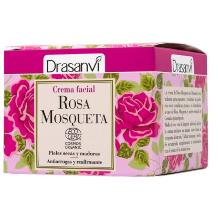 Crema Facial Rosa Mosqueta Ecocert Bio 50 ml | Drasanvi - Dietetica Ferrer
