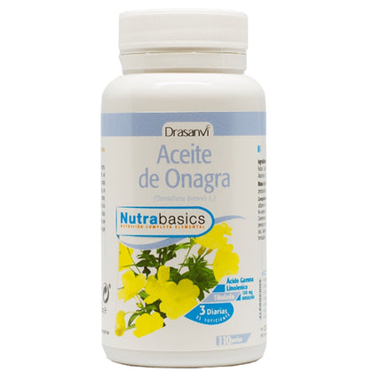 Aceite de Onagra 500 mg Nutrabasics | Drasanvi - Dietetica Ferrer