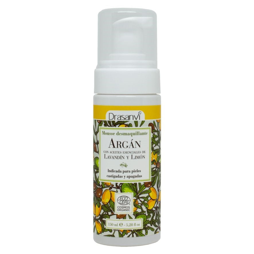 Mousse Desmaquillante Argan Ecocert Bio 150 ml | Drasanvi