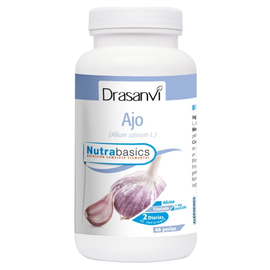 Ajo Macerado 1000 mg 48 Perlas | Drasanvi - Dietetica Ferrer