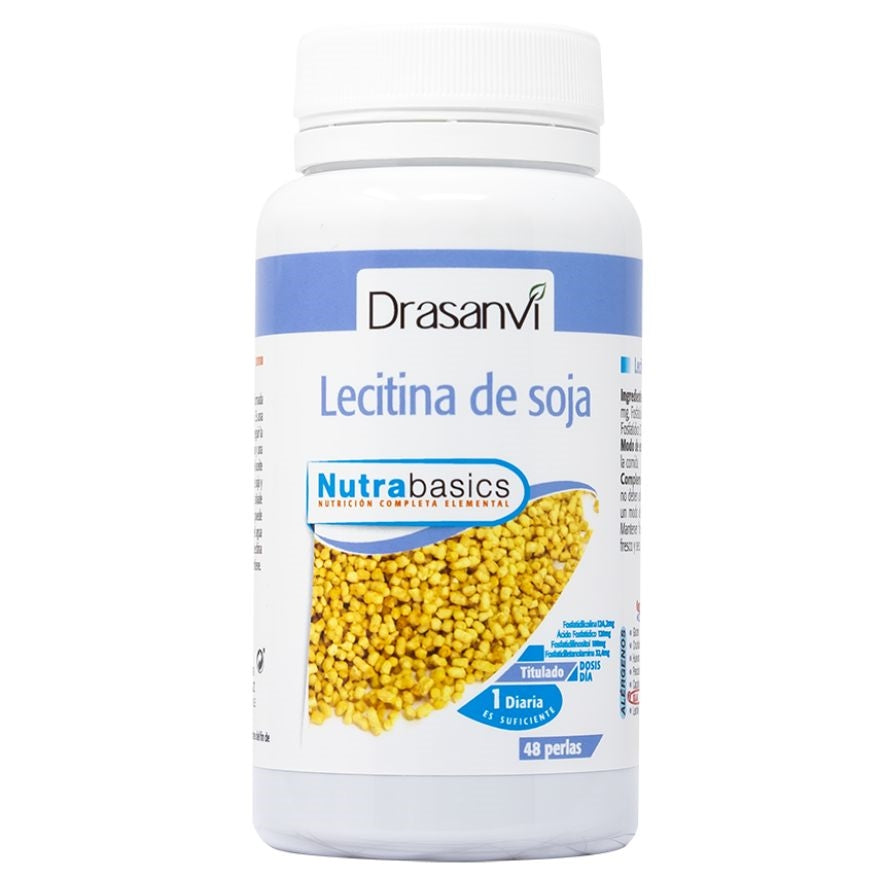 Lecitina de Soja 1200 mg 48 Perlas | Drasanvi - Dietetica Ferrer