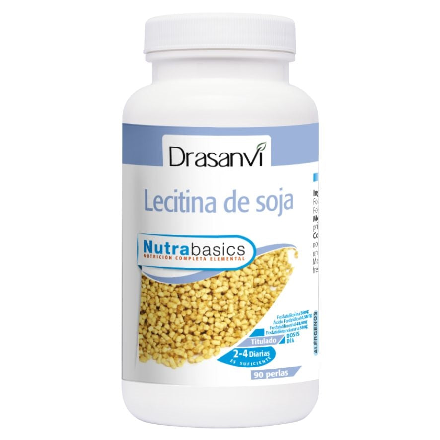 Lecitina de Soja 540 mg 90 Perlas | Drasanvi