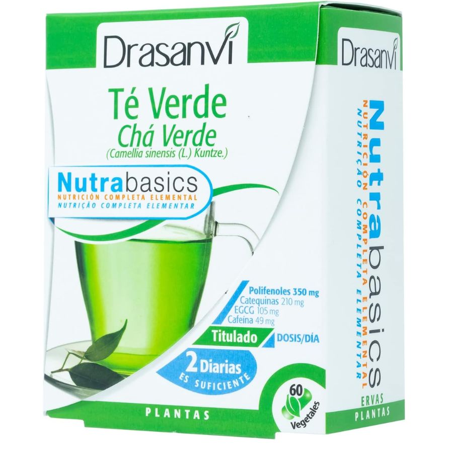 Te Verde 60 Capsulas Nutrabasics | Drasanvi