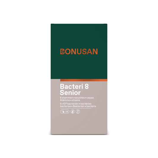 Bacteri 8 Senior 28 capsulas | Bonusan - Dietetica Ferrer