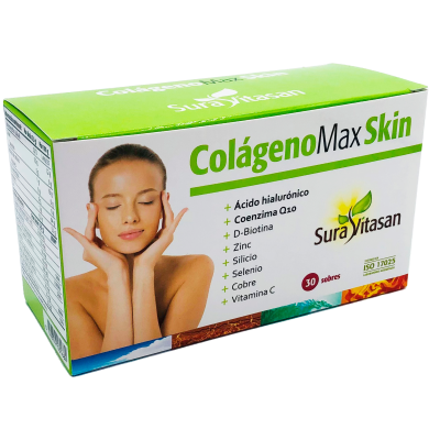 Colágeno Max Skin 30 sobres | Sura Vitasan - Dietetica Ferrer