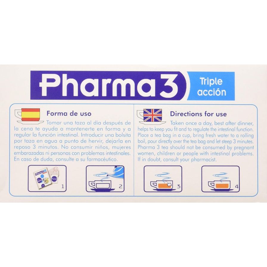 Pharma3 Diet & Detox 25 Bolsitas | Bio3 - Dietetica Ferrer