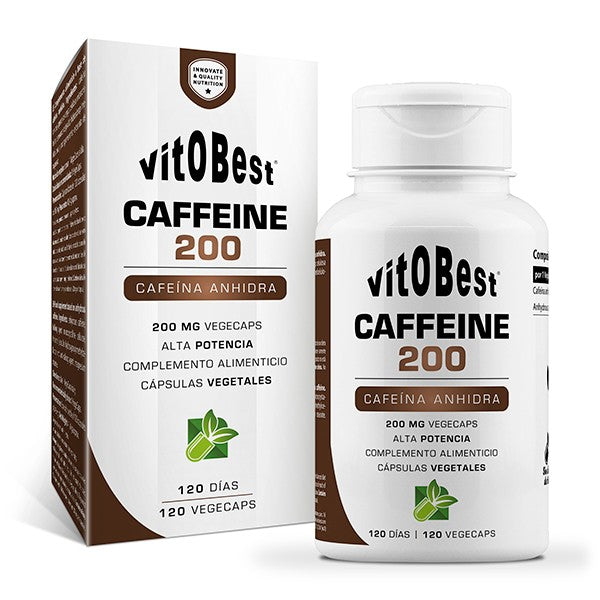 Caffeine 120 cápsulas | Vitobest - Dietetica Ferrer