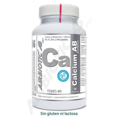 Calcio AB Complex Tabletas | Airbiotic AB - Dietetica Ferrer