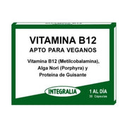 Vitamina B12 Vegana 30 Capsulas | Integralia - Dietetica Ferrer
