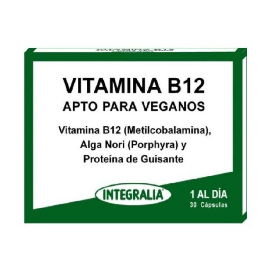 Vitamina B12 Vegana 30 Capsulas | Integralia