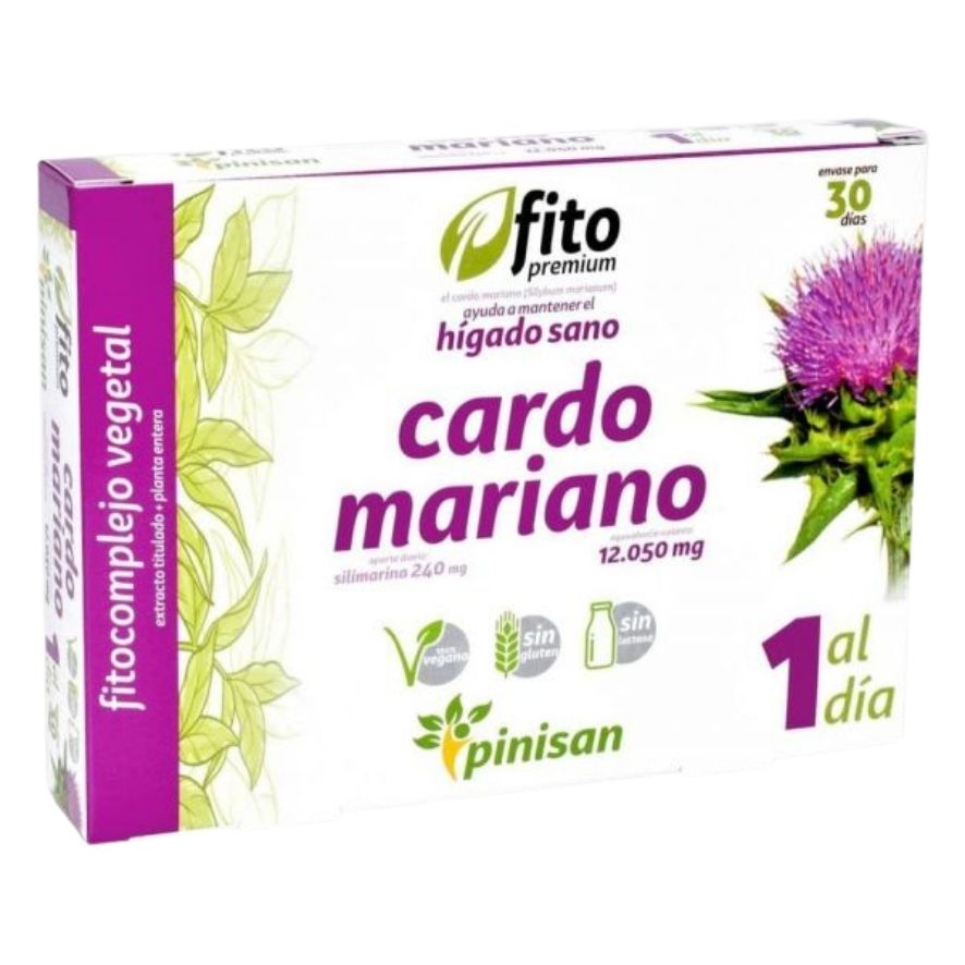 Fito Premium Cardo-mariano 30 cápsulas | Pinisan