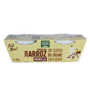 Postre de Arroz Vainilla Bio 2 x 125 gr | Naturgreen - Dietetica Ferrer