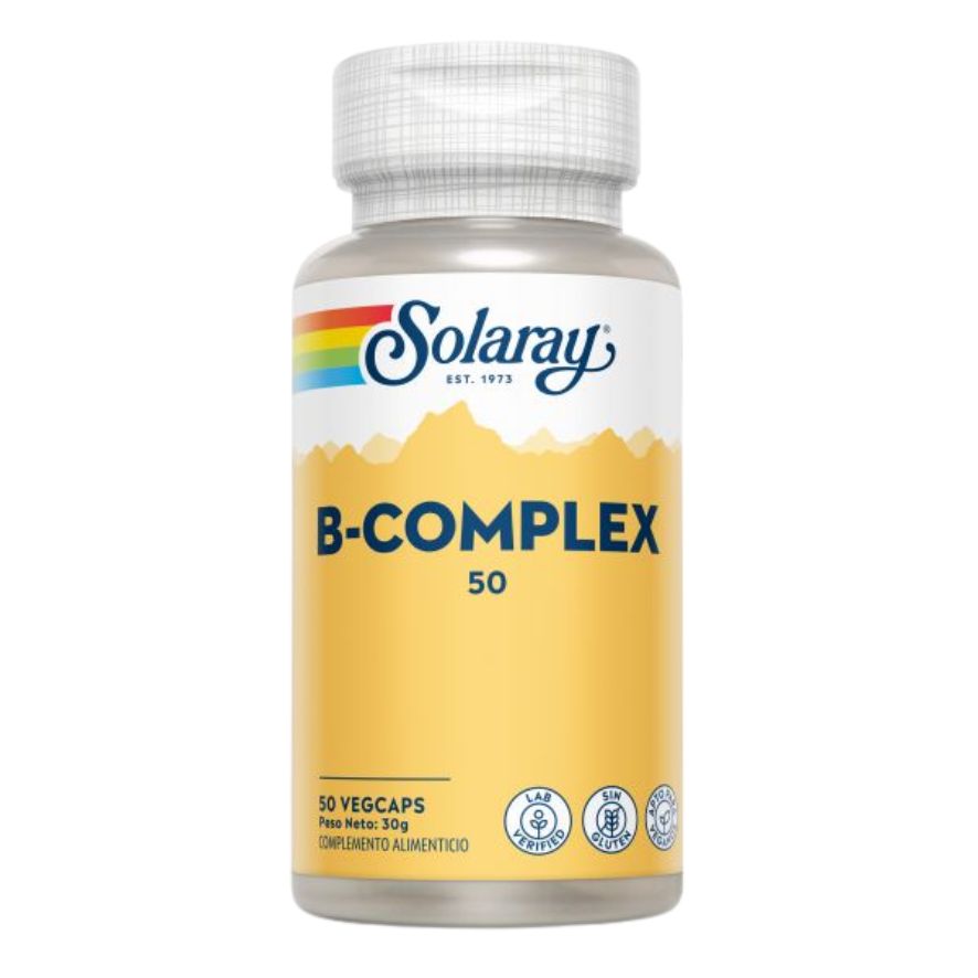 B Complex-50 50 Cápsulas | Solaray - Dietetica Ferrer