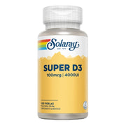 Super D3 4000 Ui 100 Perlas | Solaray - Dietetica Ferrer