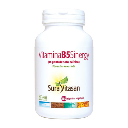 Vitamina B5 Sinergy 180 Cápsulas | Sura Vitasan