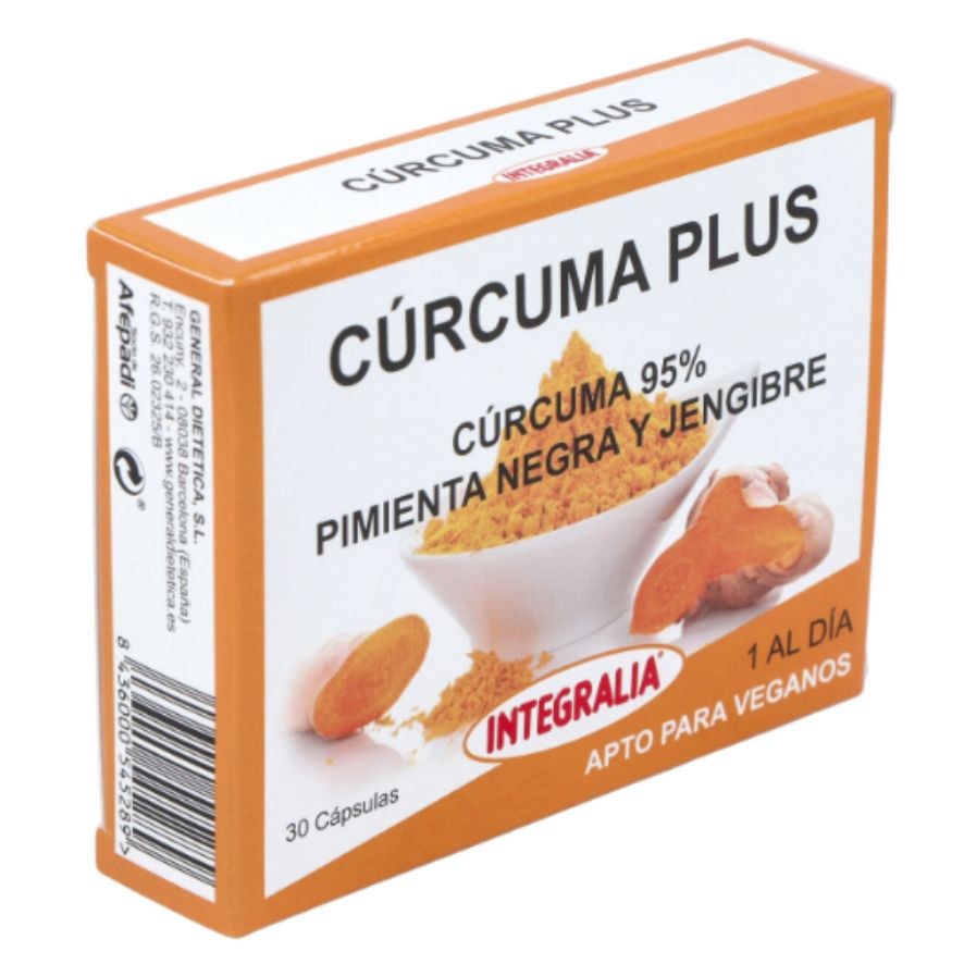 Curcuma Plus 30 Capsulas | Integralia