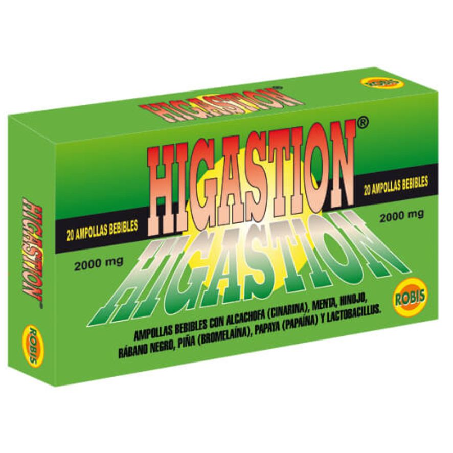 Higastion 20 Viales | Robis - Dietetica Ferrer