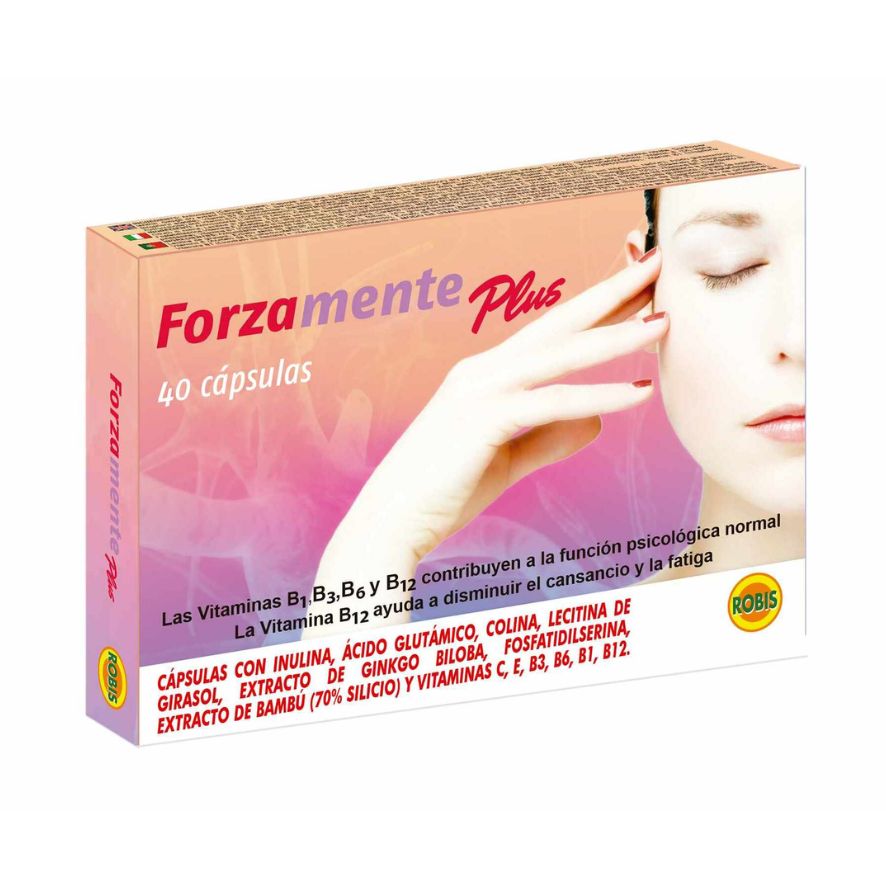 Forzamente Plus 615 mg 40 Capsulas | Robis - Dietetica Ferrer