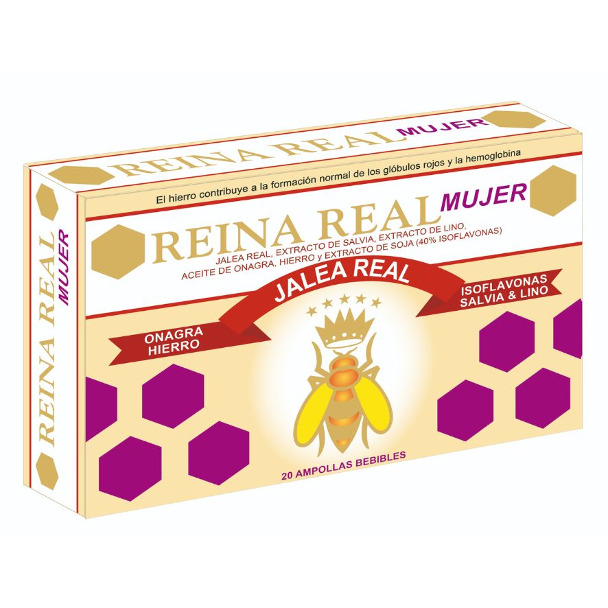 Reina Real Mujer 20 Viales | Robis - Dietetica Ferrer