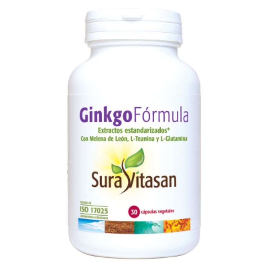Ginkgo Formula 30 Capsulas | Sura Vitasan