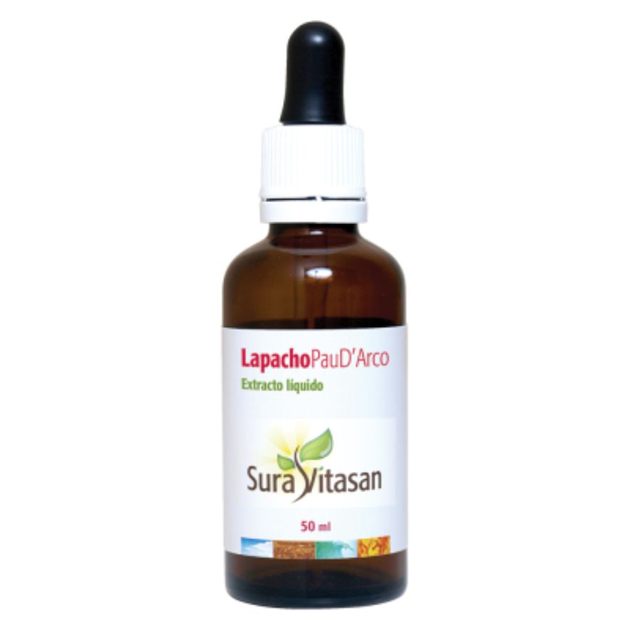 Lapacho Pau D'arco Extracto Liquido 50 ml | Sura Vitasan - Dietetica Ferrer