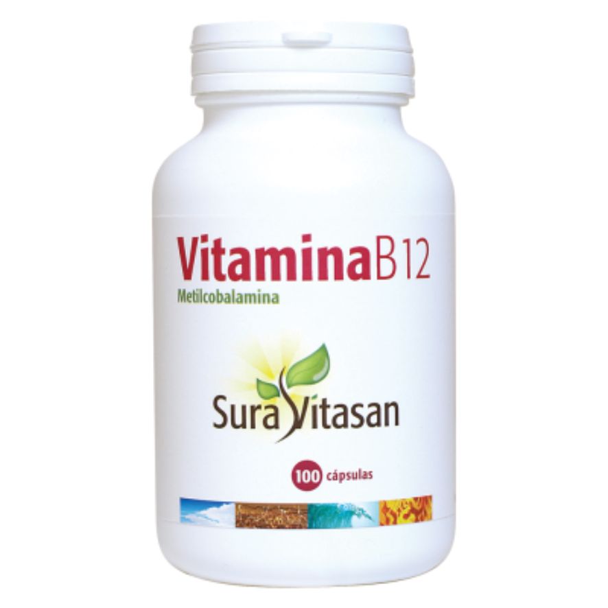 Vitamina B12 500mcg 100 Capsulas | Sura Vitasan