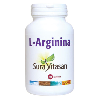L-Arginina 500mg 50 Capsulas | Sura Vitasan - Dietetica Ferrer