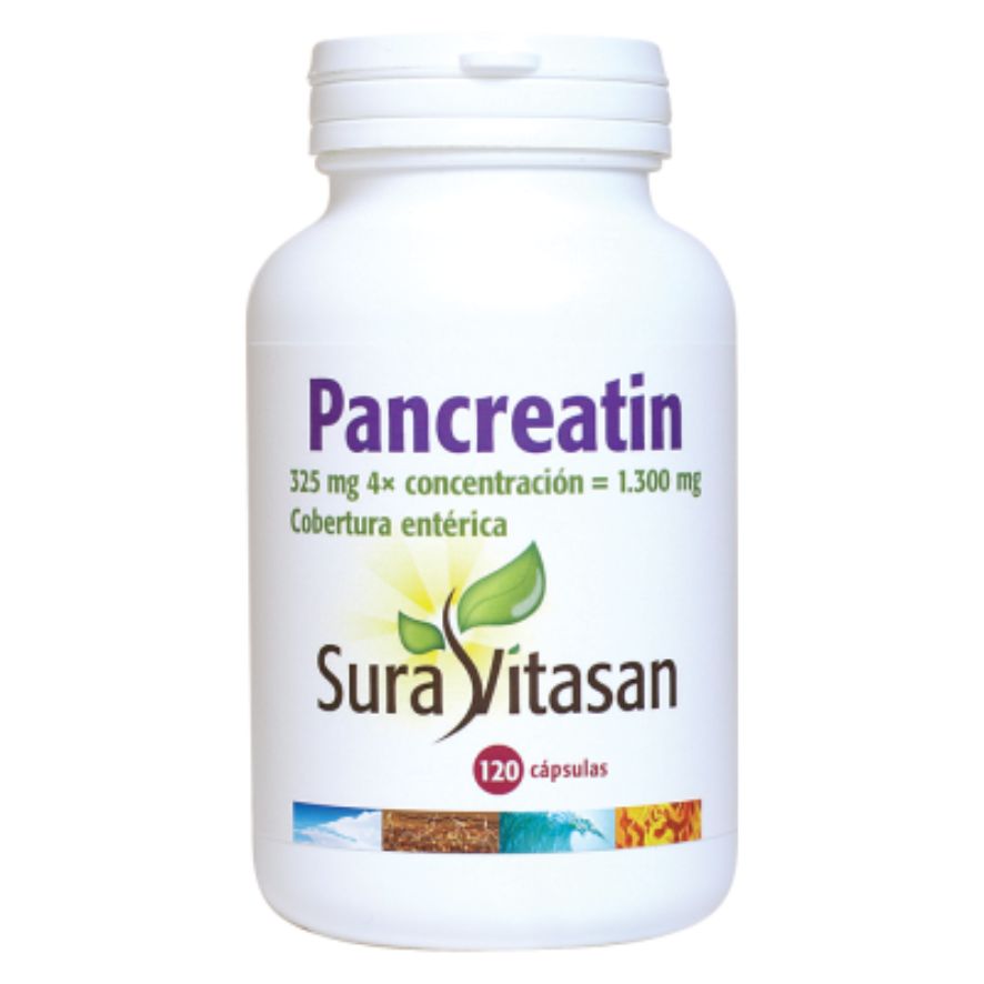 Pancreatina 120 Cápsulas | Surata Vitasan