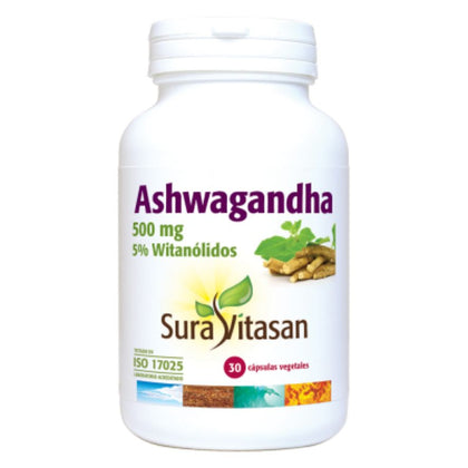 Ashwagandha 30 Cápsulas | Surata Vitasan