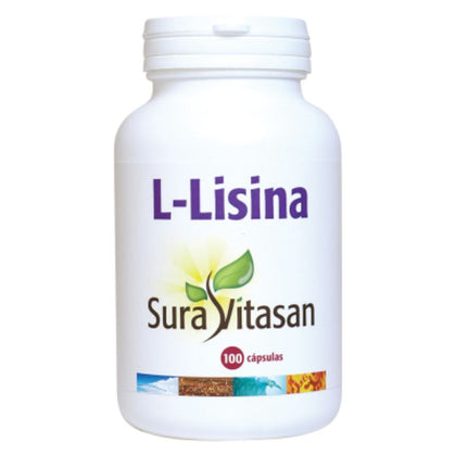 L-Lisina 500mg 100 Capsulas | Sura Vitasan - Dietetica Ferrer