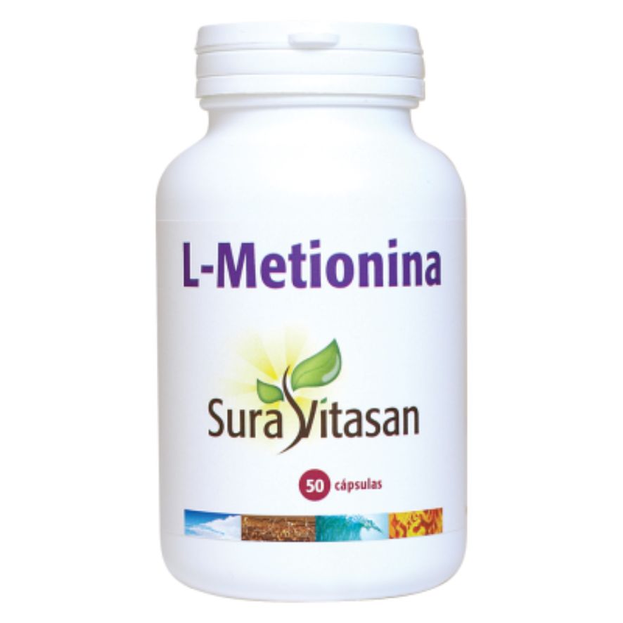 L-Metionina 500mg 50 Capsulas | Sura Vitasan - Dietetica Ferrer
