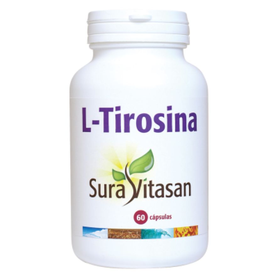 L-Tirosina 500mg 50 Capsulas | Sura Vitasan - Dietetica Ferrer