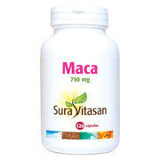 Maca 750 mg 120 Capsulas | Sura Vitasan - Dietetica Ferrer