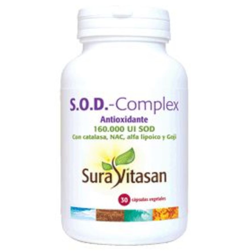 Complexo SOD 30 Cápsulas | Surata Vitasan