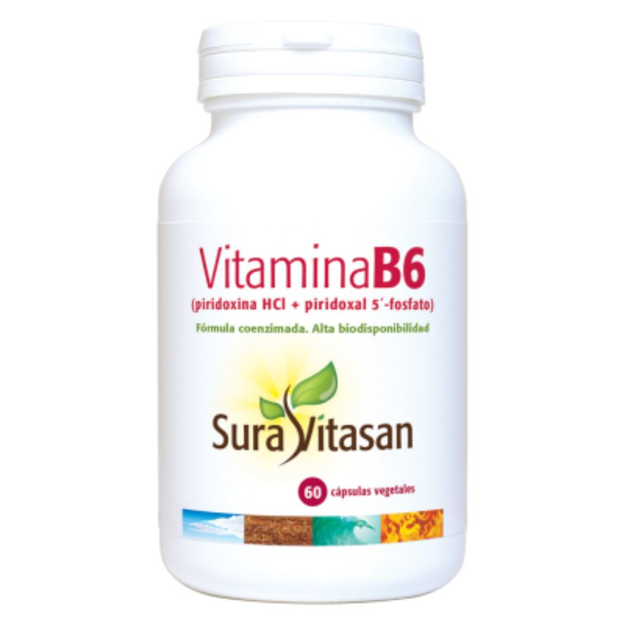Vitamina B6 60 Capsulas | Sura Vitasan