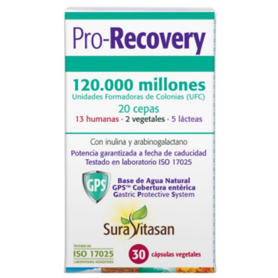 Pro-Recovery 30 Cápsulas | Sura Vitasan - Dietetica Ferrer