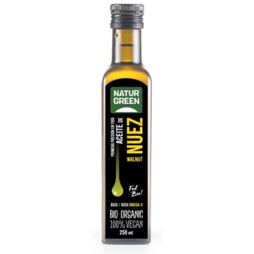 Aceite de Nuez Bio 250 ml | Naturgreen - Dietetica Ferrer