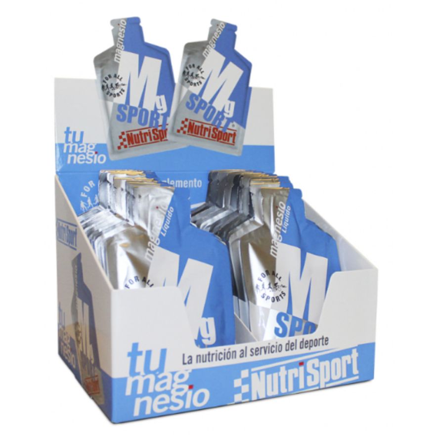 Magnesio Liquido 24 Geles | Nutrisport