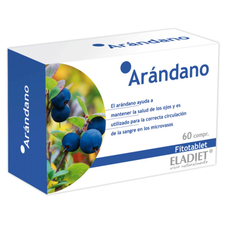 Arandano Fitotablet 60 Comprimidos | Eladiet - Dietetica Ferrer