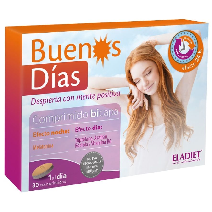 Buenos Dias 30 Comprimidos | Eladiet - Dietetica Ferrer
