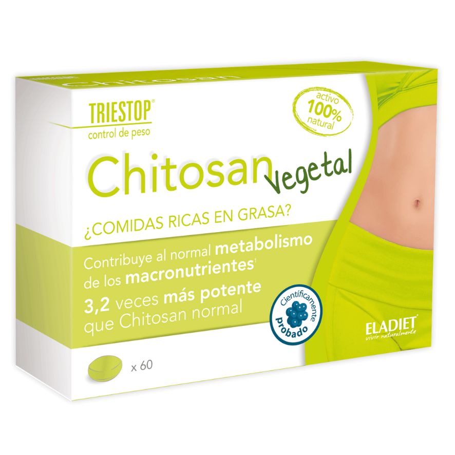 Chitosan Vegetal 60 cápsulas | Eladiet - Dietetica Ferrer