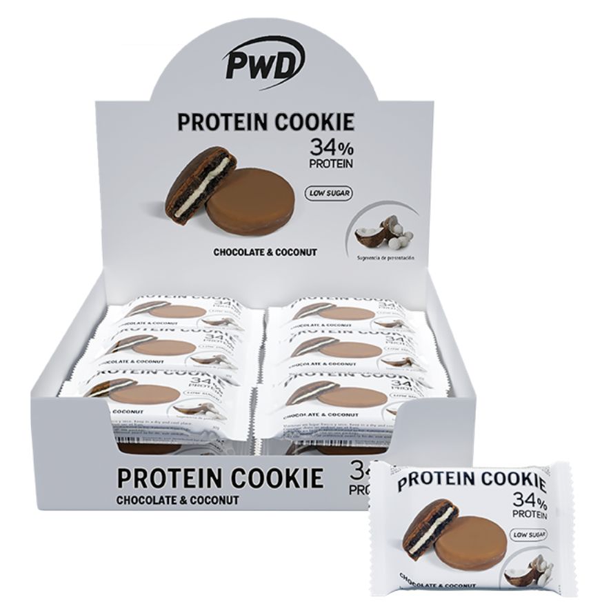 Protein Cookie 33% Protein 18 Unidades | Pwd Nutrition