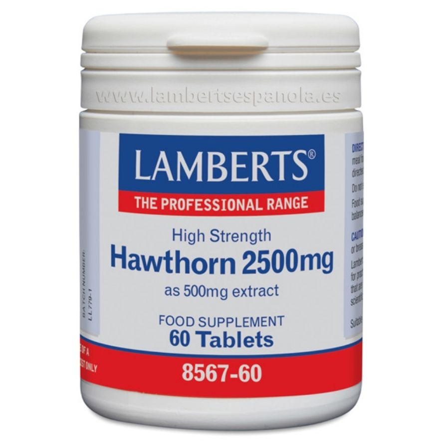 Espino Blanco 2500mg 60 Comprimidos | Lamberts - Dietetica Ferrer